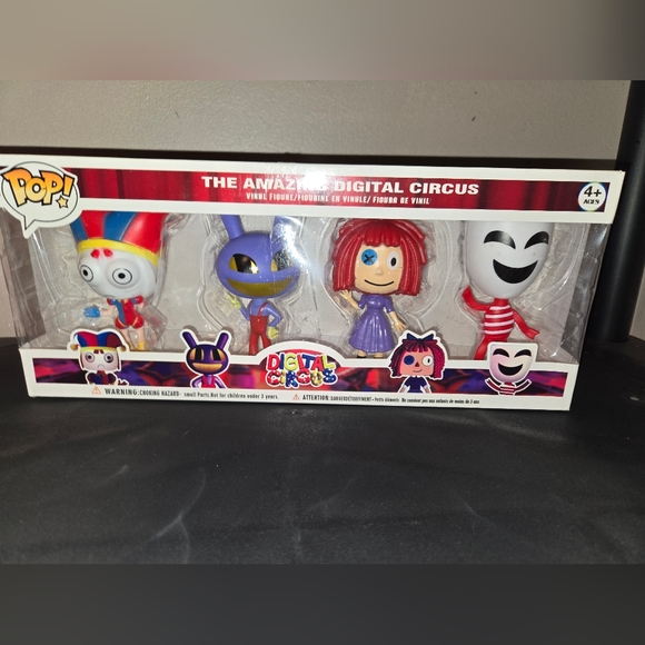 Funko POP The Amazing Digital Circus 4-Pack - Picture 1 of 4